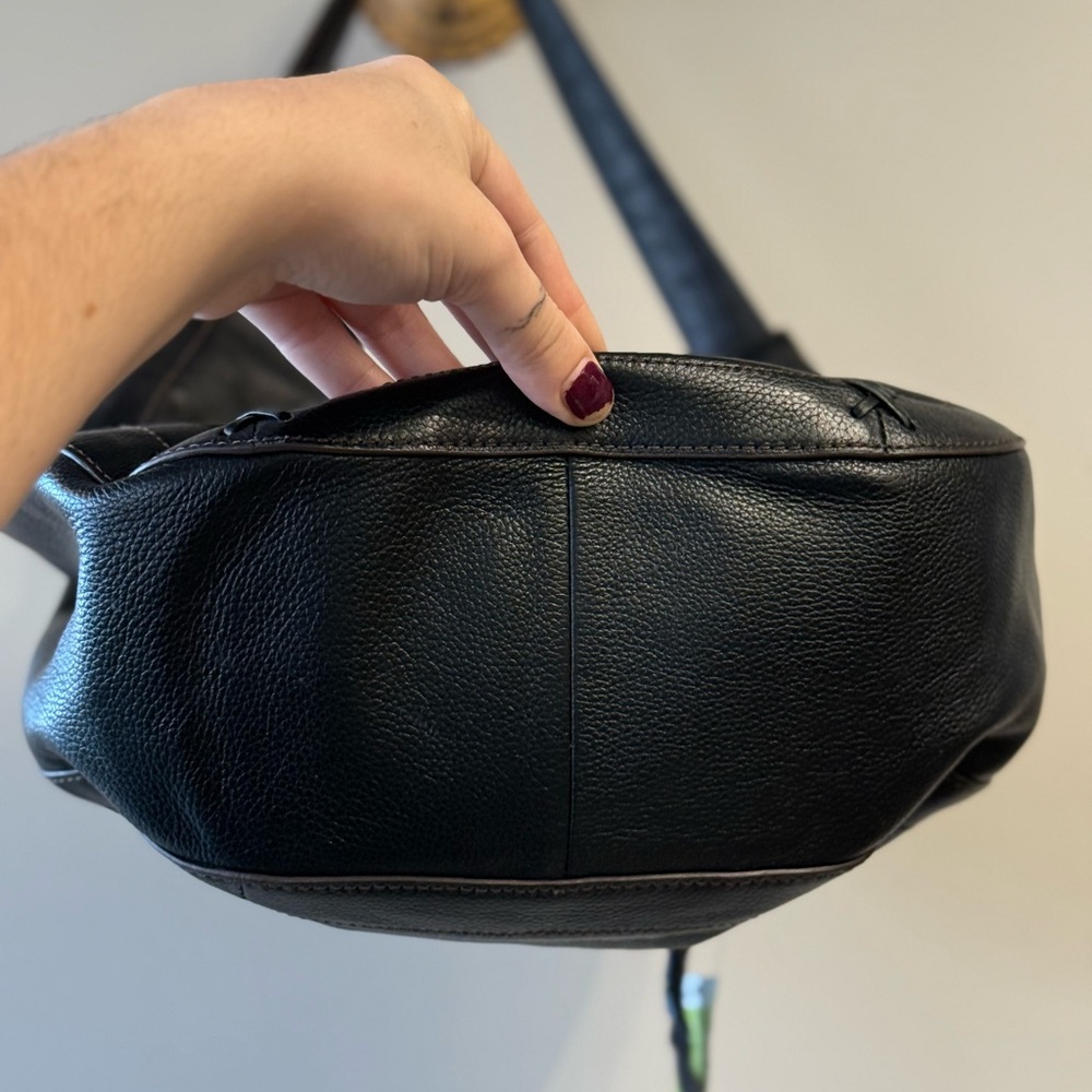 Oryany black pebbled leather Chelsea hobo shoulder bag - Picture 7 of 14